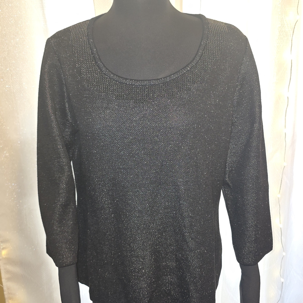 Elegant Black Women's Sweater